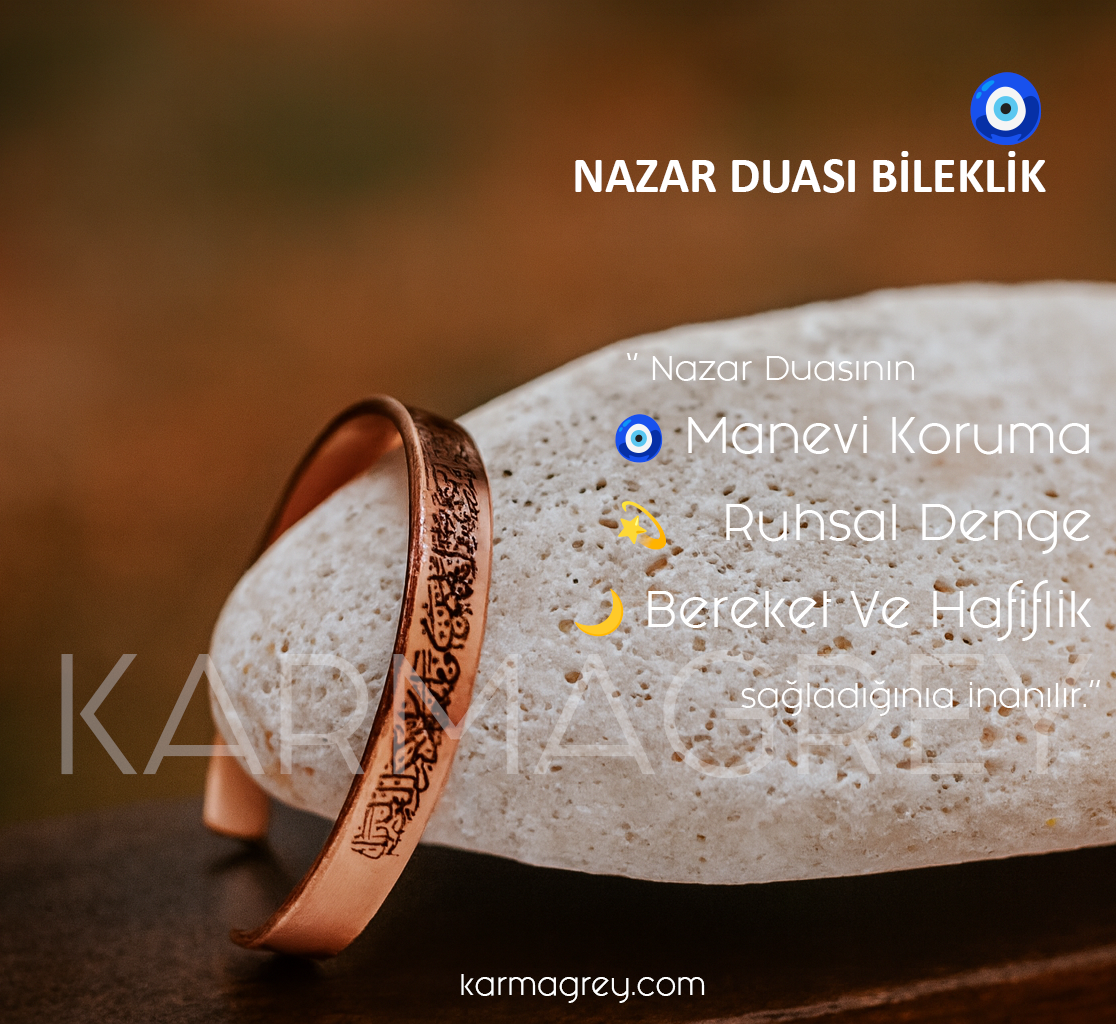 Nazar Duası Bileklik