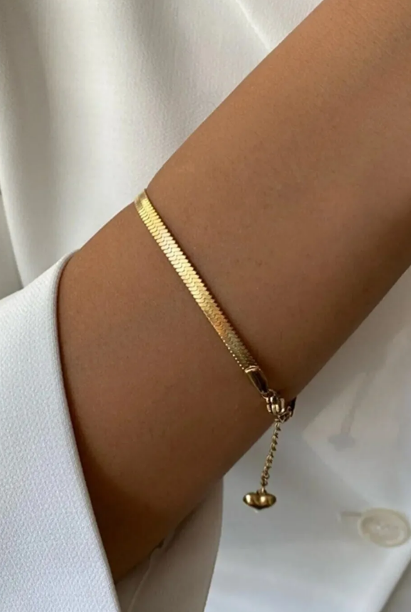 Kalp İzleri Bileklik