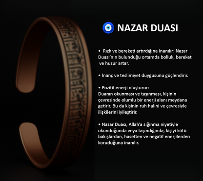 Nazar Duası Bileklik